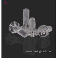 Acrylic Screw transparent plastic screw